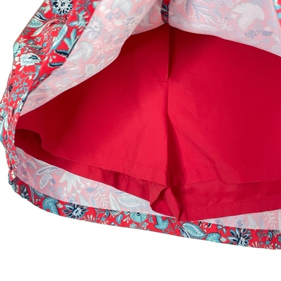 Fullsand Red and blue floral skort size XL.
Beach wear, vacation, pool - Picture 5 of 13